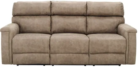 Blake Microfiber Power Sofa w/ Power Headrest in Passion Vintage by Southern Motion
