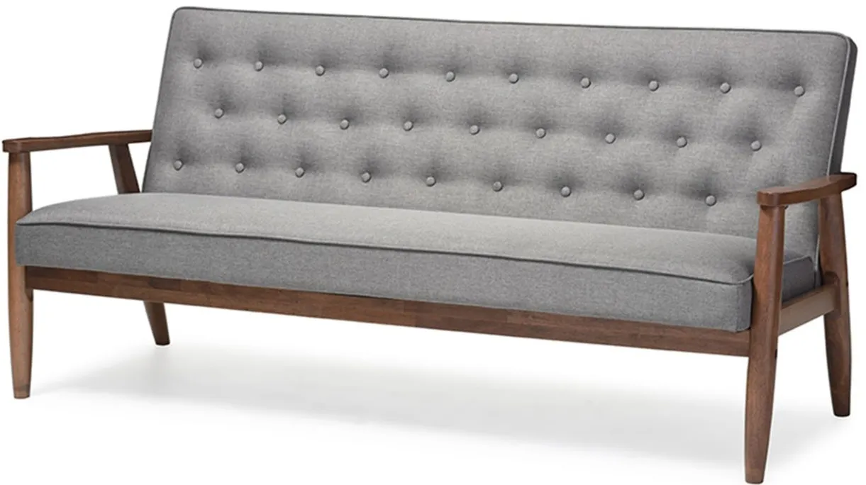 Sorrento Sofa in Gray by Wholesale Interiors