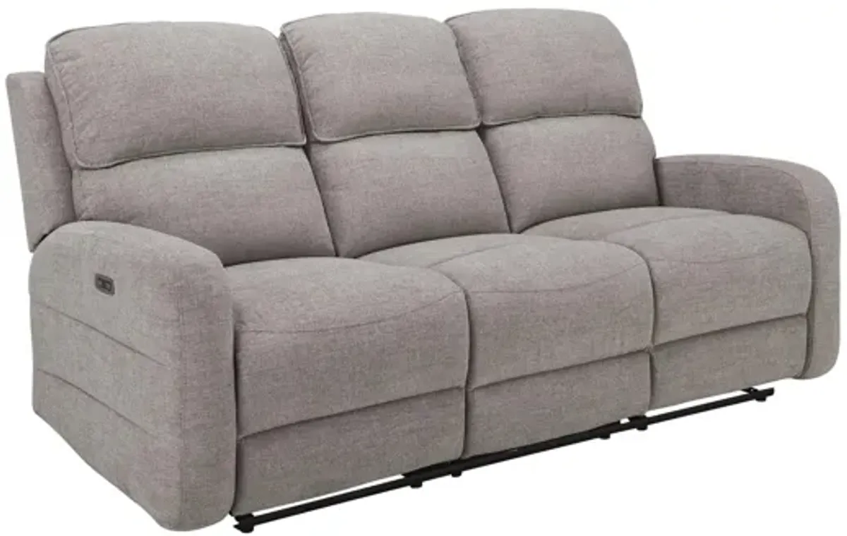 Everitt Chenille Power Sofa