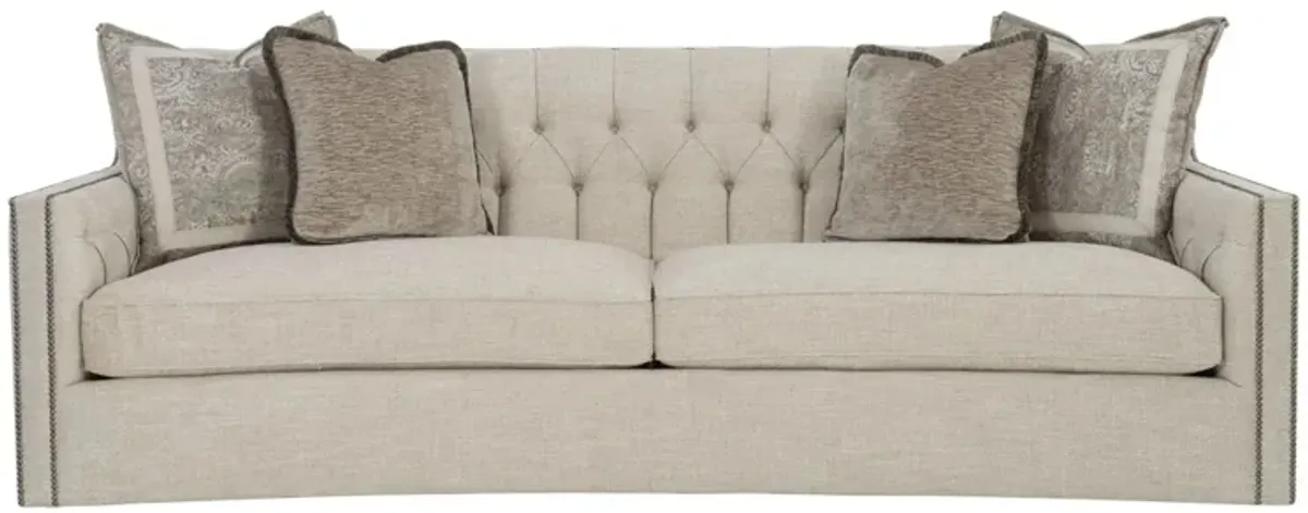 Candace 89" Sofa in Beige by Bernhardt