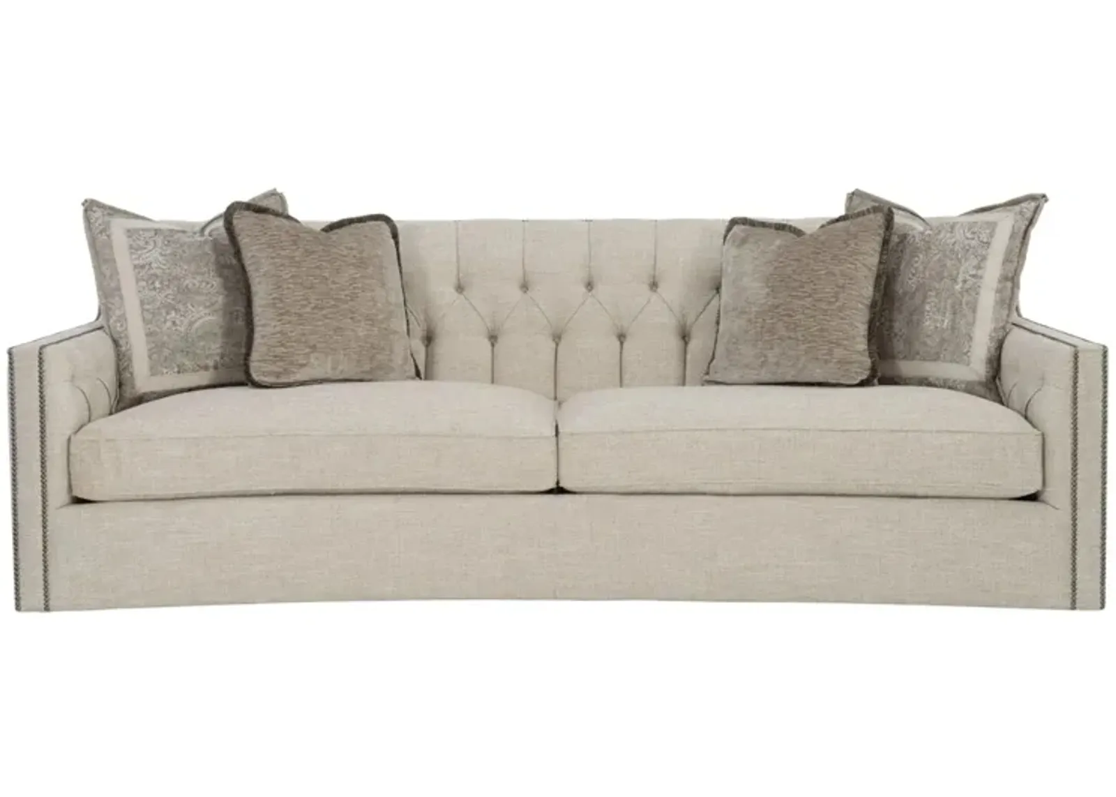 Candace 89" Sofa in Beige by Bernhardt