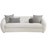 Farrah Sofa in White by H.M. Richards