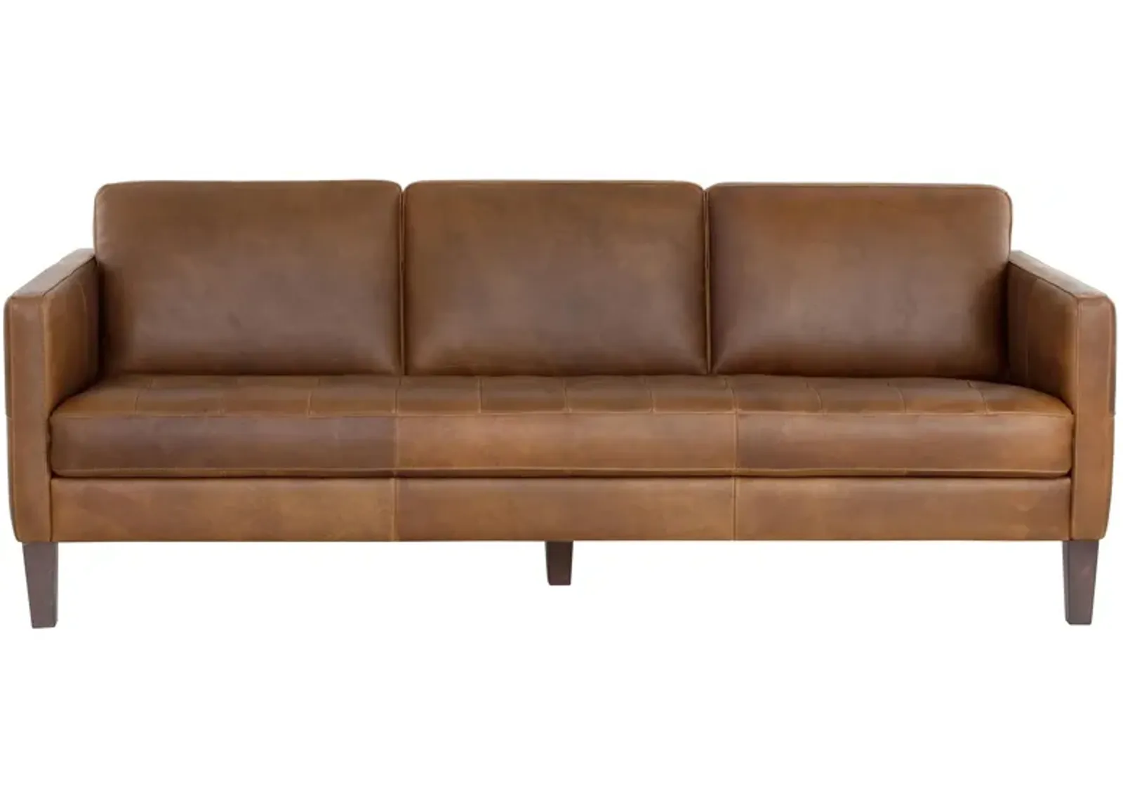 Karmelo Sofa in Cognac by Sunpan