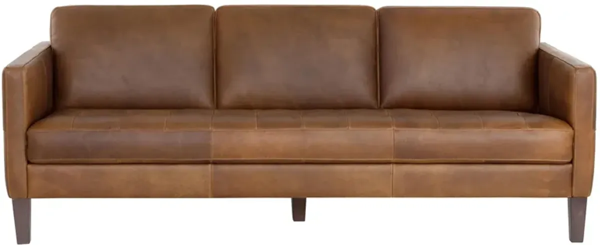 Karmelo Sofa in Cognac by Sunpan