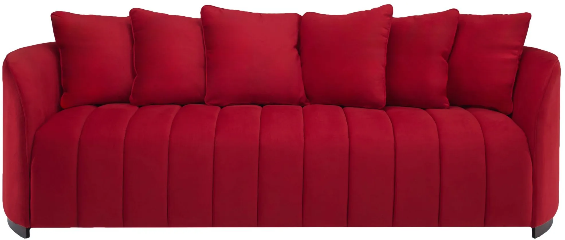 Alessandra Sofa in Red by Najarian