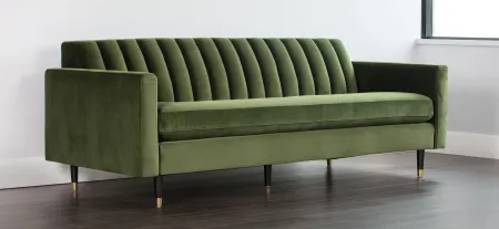 Yosi Sofa in Moss Green by Sunpan