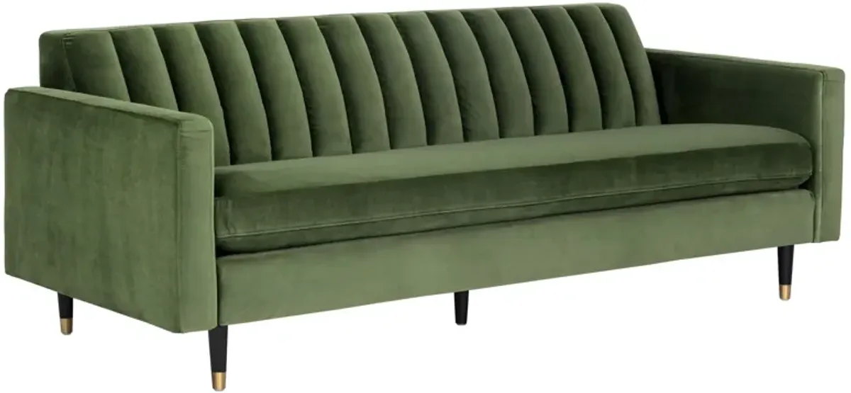 Yosi Sofa in Moss Green by Sunpan