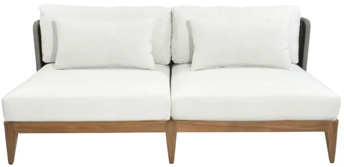 Ibiza Sofa in Stinson White by Sunpan