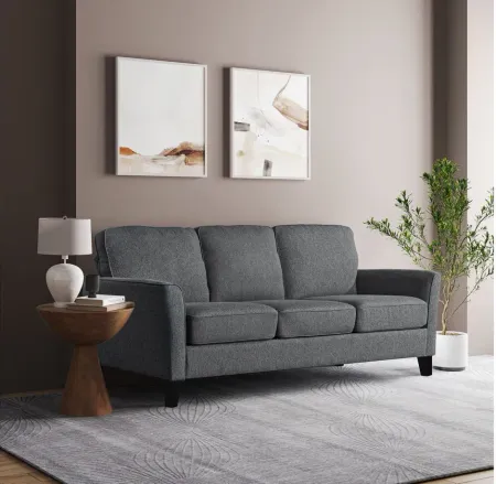 Agot Sofa in Charcoal by Lifestyle Solutions