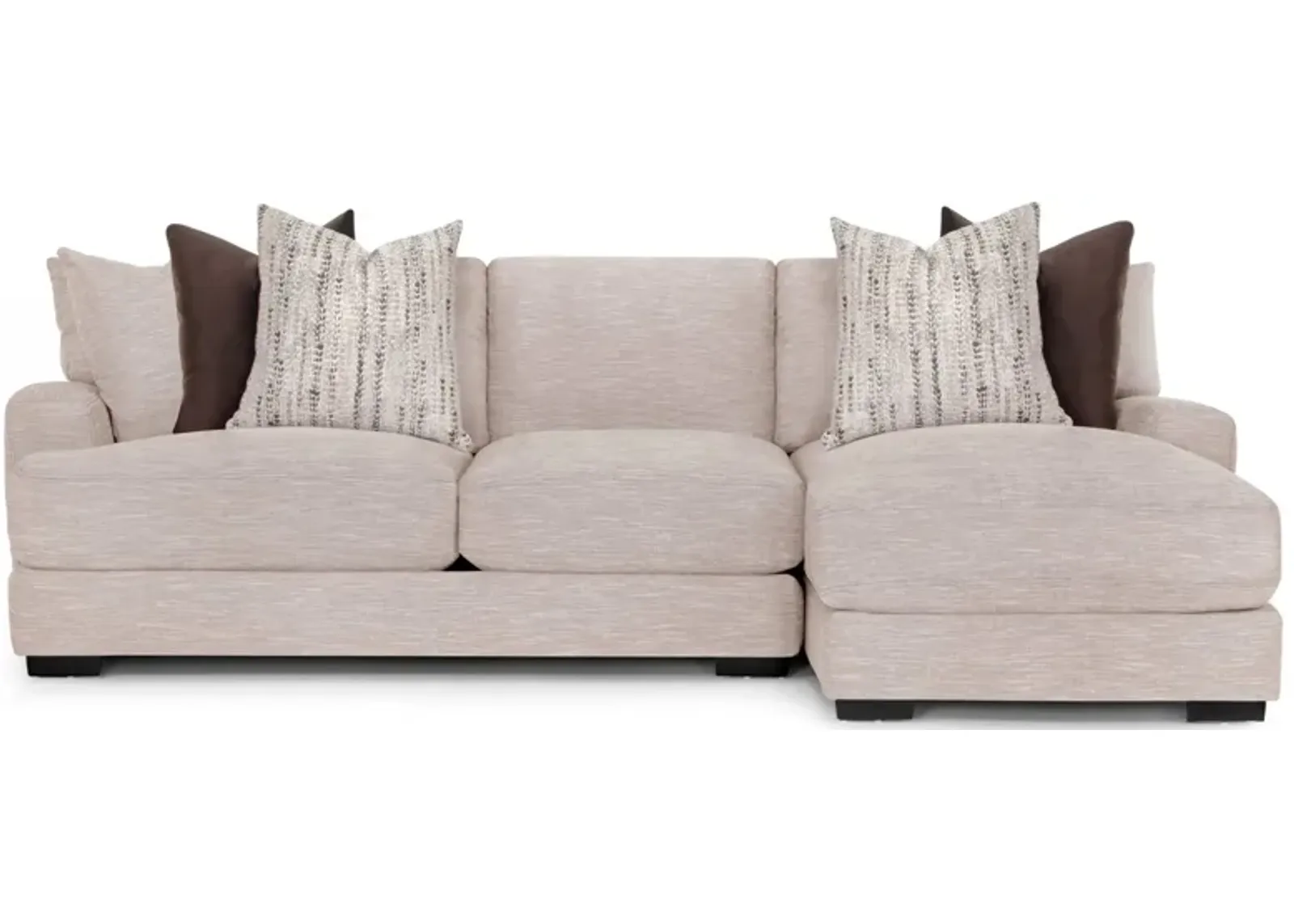 Carter 2-pc. Sectional in Hannigan Dusk by Bellanest