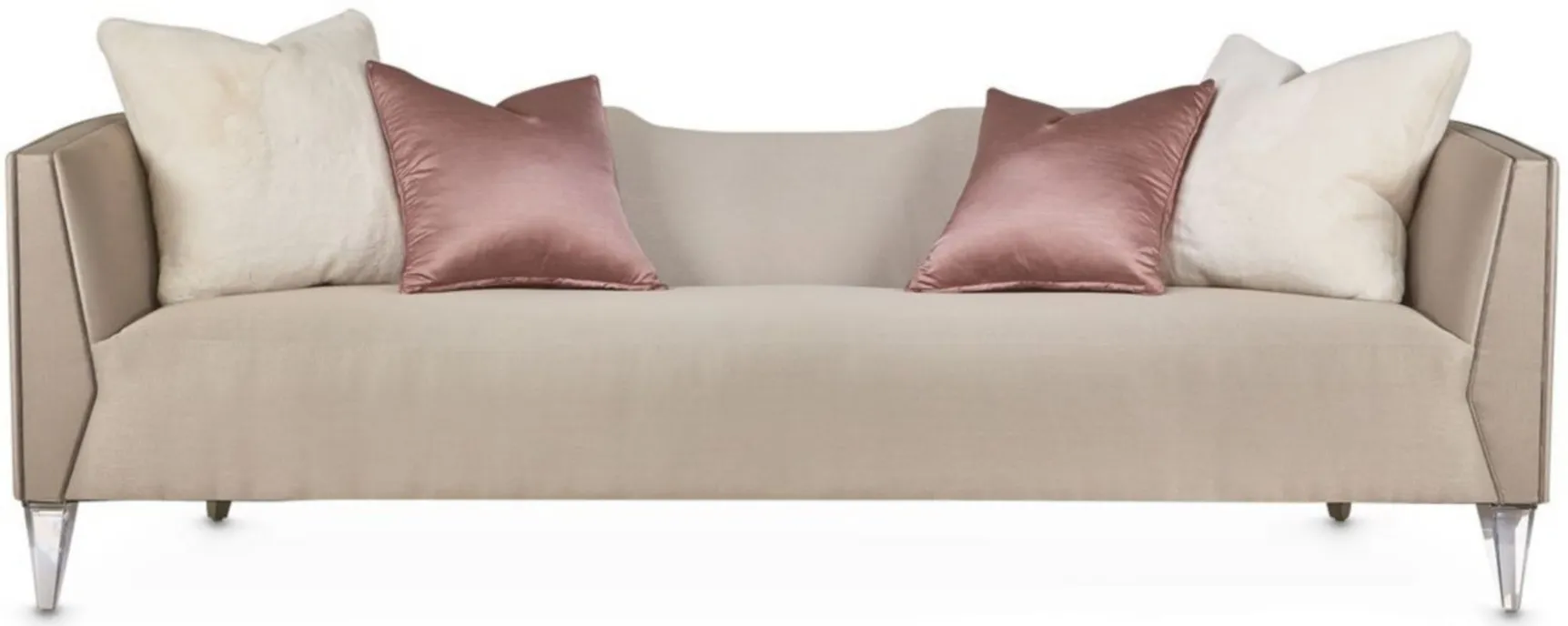 Linea Sofa in Silver Mist by Amini Innovation