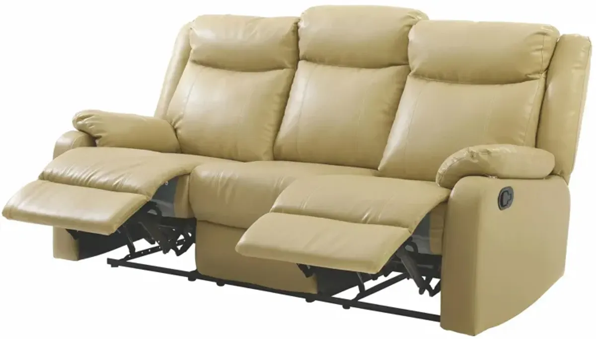 Ward Double Reclining Sofa in Putty by Glory Furniture