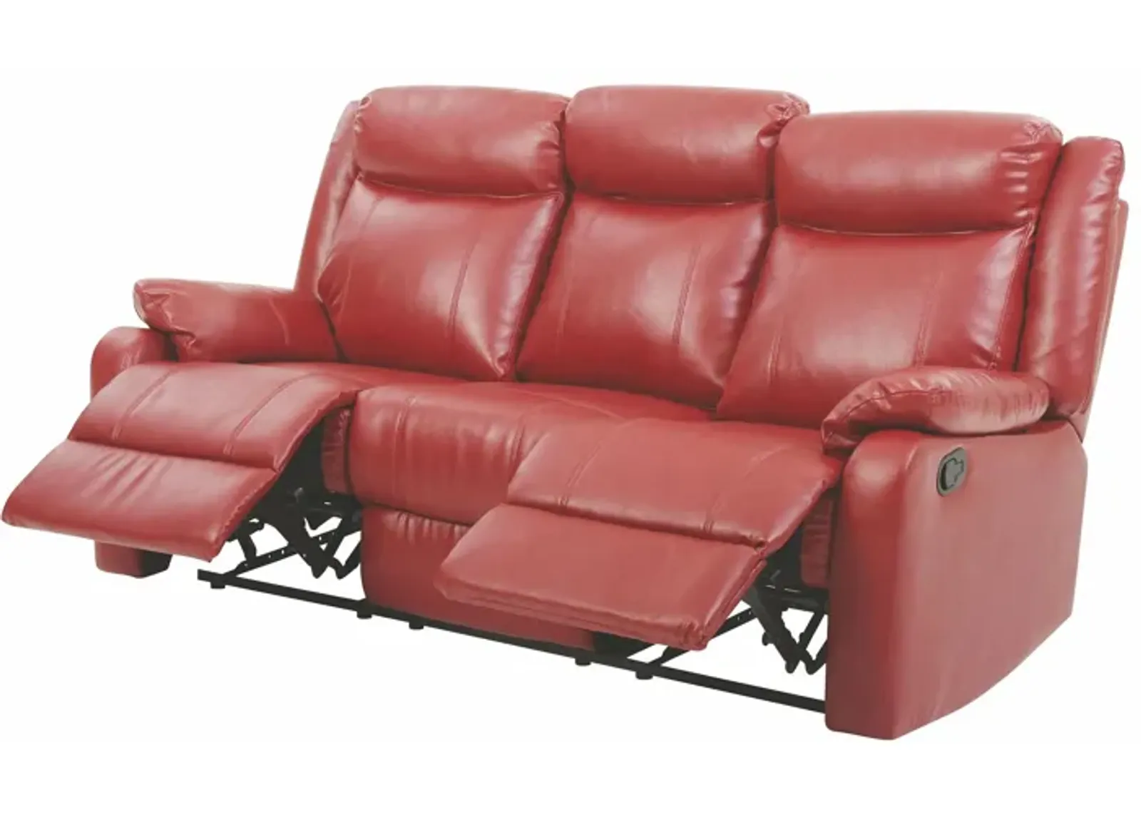 Ward Double Reclining Sofa in Red by Glory Furniture