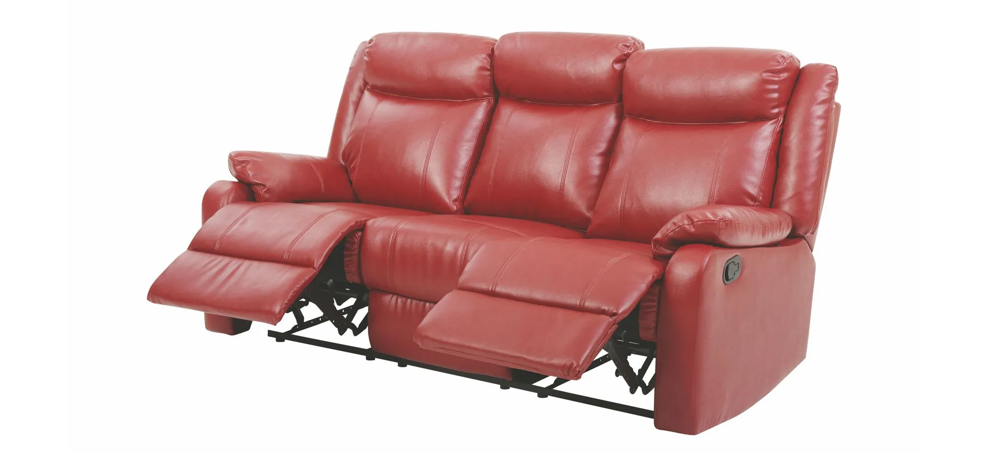 Ward Double Reclining Sofa in Red by Glory Furniture