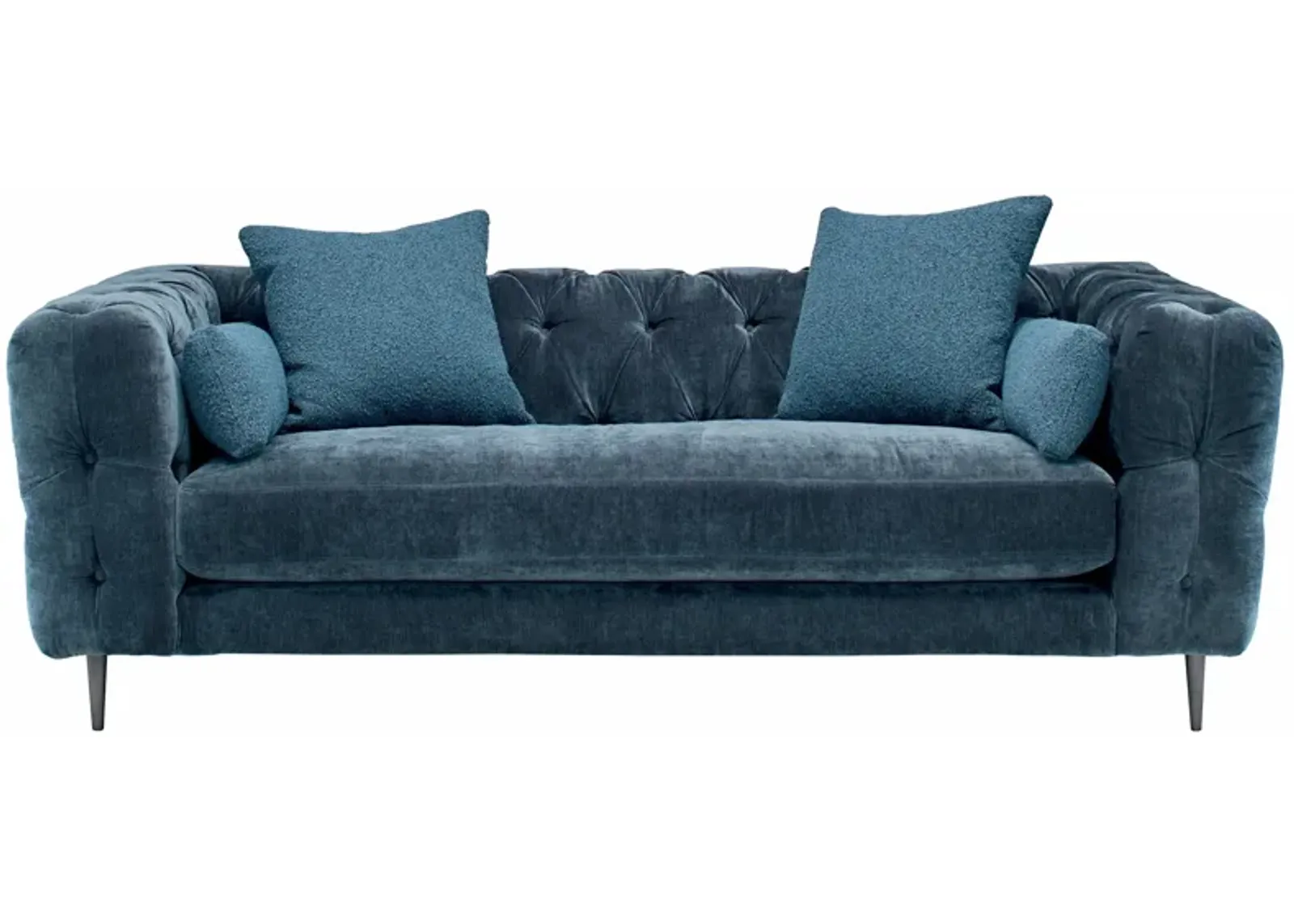 Zayna Sofa in Teal by Aria Designs