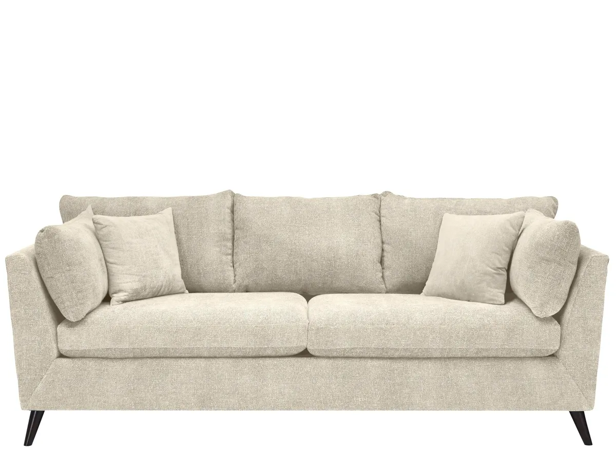 Caruso Sofa in Sugar Shack Alabaster by H.M. Richards