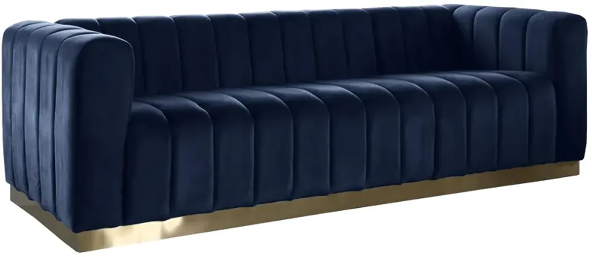 Marlon Velvet Sofa