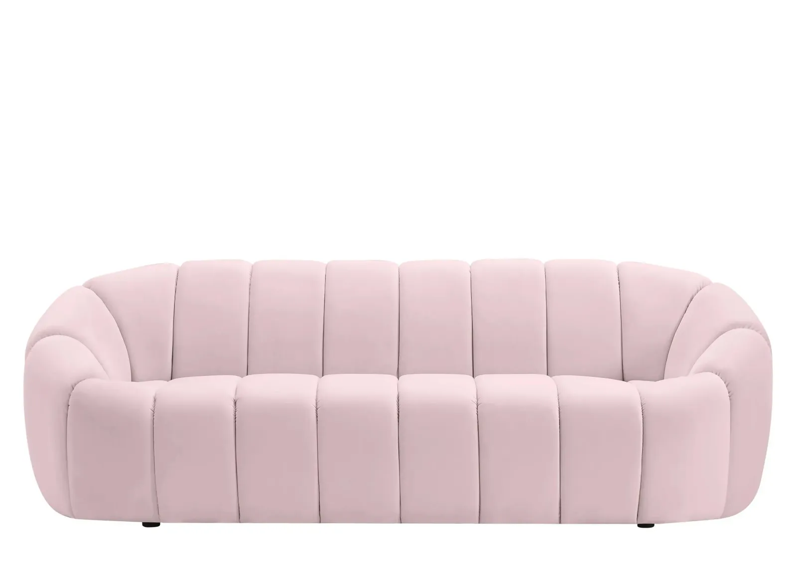 Elijah Velvet Sofa in Pink by Meridian Furniture