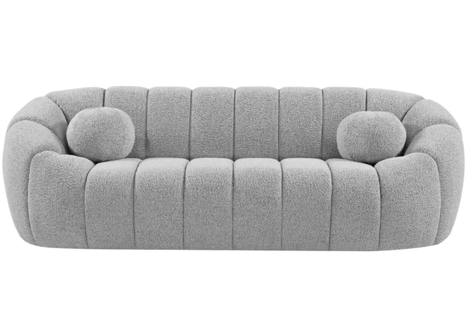 Elijah Boucle Fabric Sofa