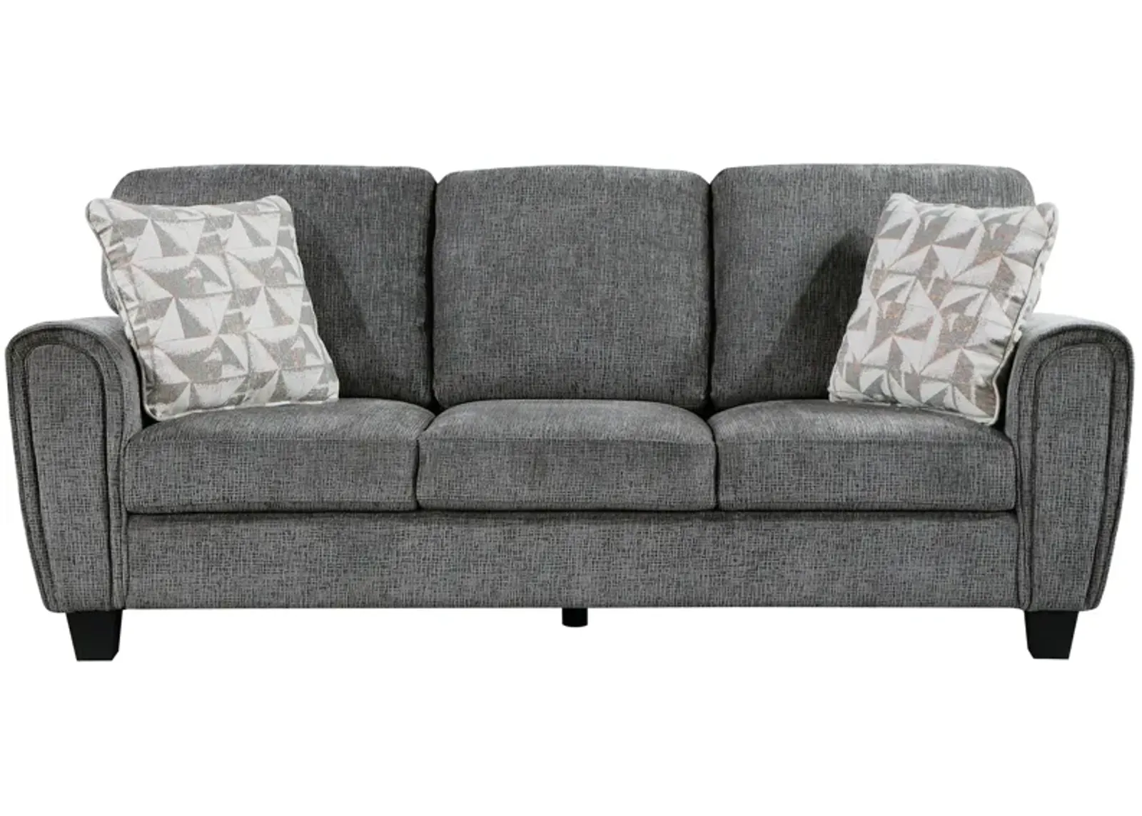 Tabor Sofa in Dark Gray by Homelegance