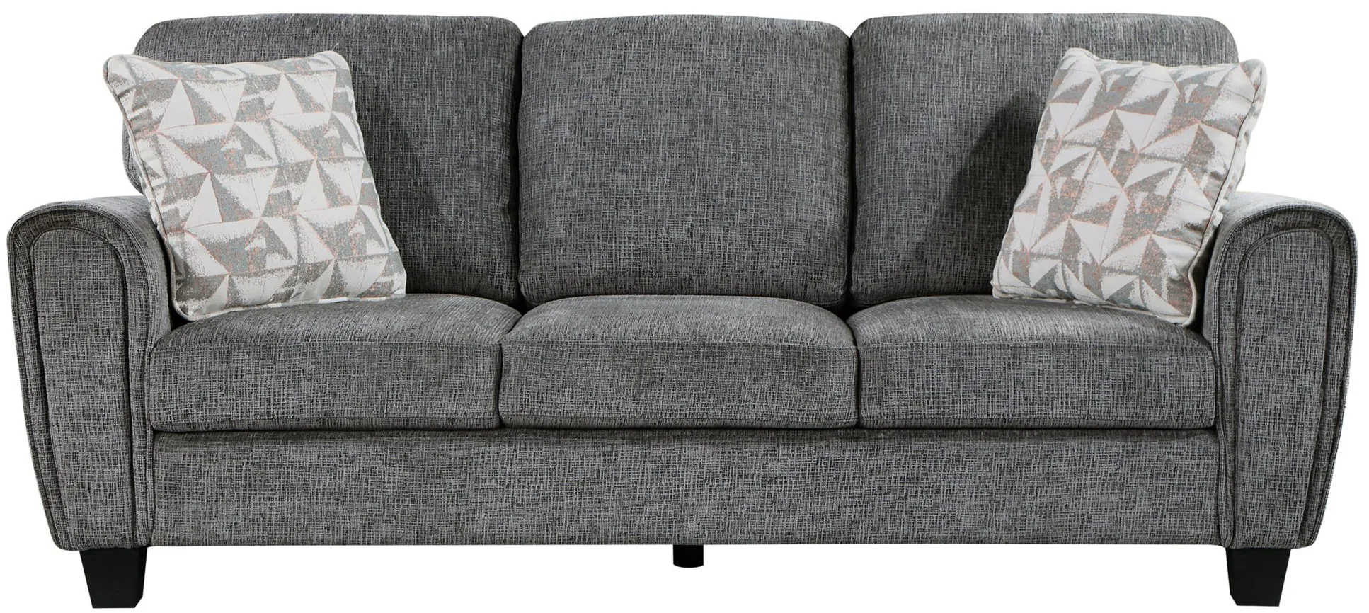 Tabor Sofa in Dark Gray by Homelegance