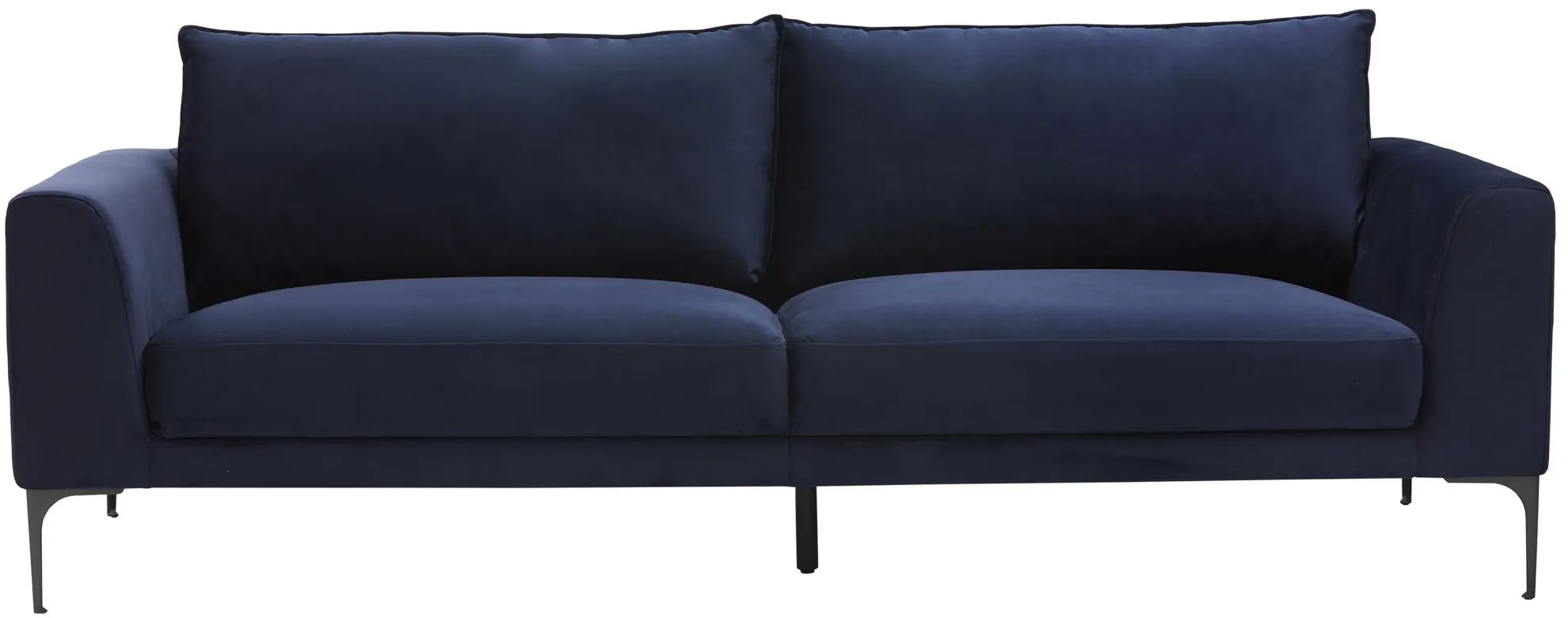 Virgo Sofa in Metropolis Blue by Sunpan