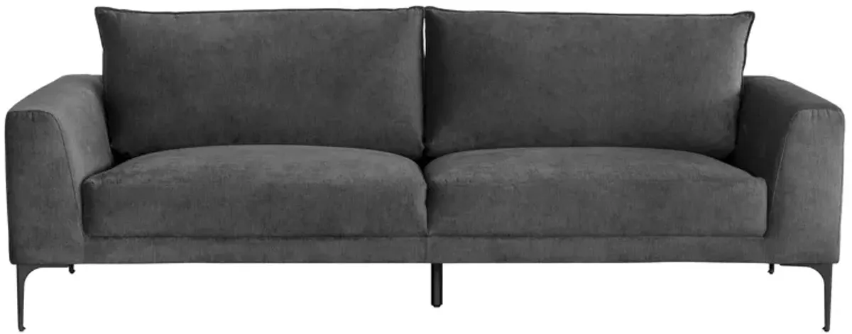 Virgo Sofa in Polo Club Kohl Gray by Sunpan