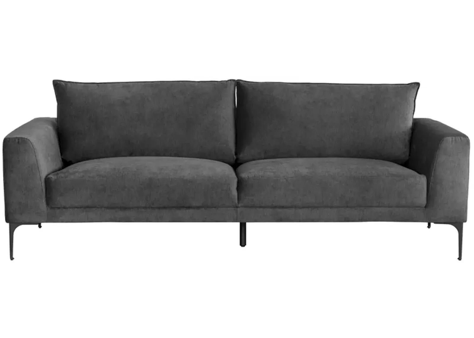 Virgo Sofa in Polo Club Kohl Gray by Sunpan