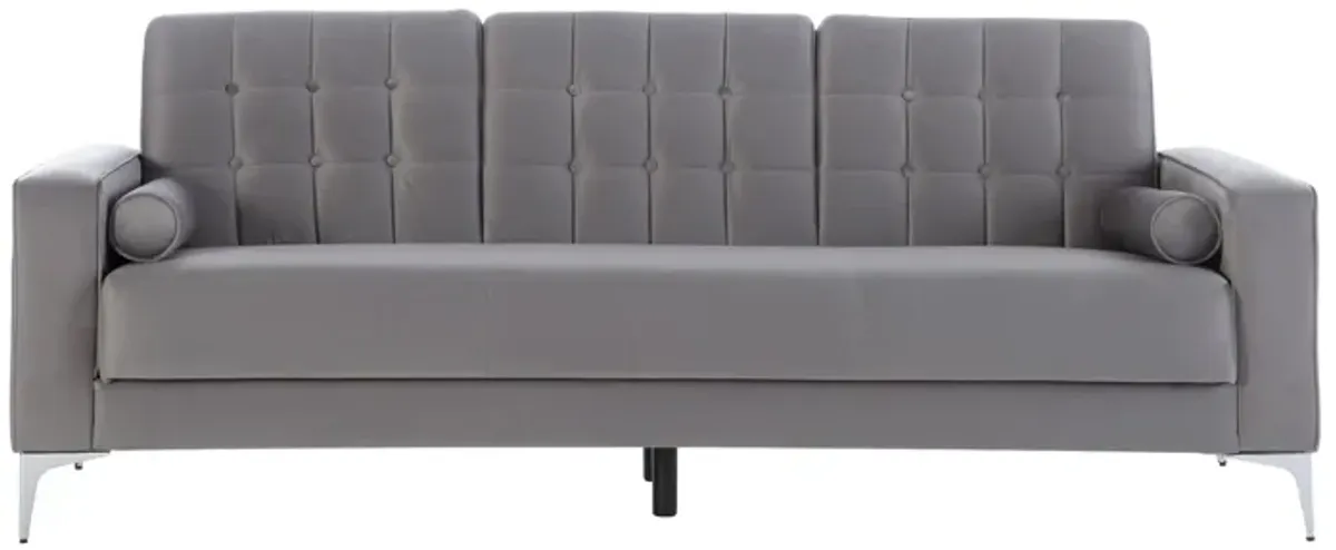 Hemera 3 Seat Sleeper in Vika Gray by HUDSON GLOBAL MARKETING USA