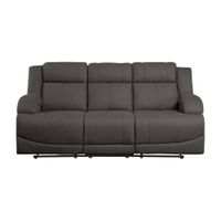 Brennen Reclining Sofa in Chocolate by Homelegance