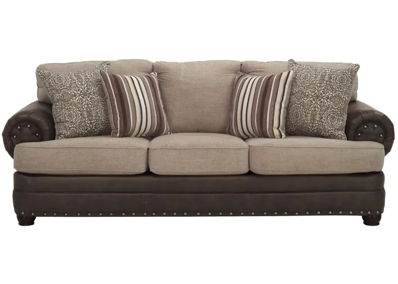 Newman Chenille Sofa in Gray by Behold Washington