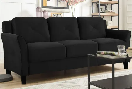 Kinsley Sofa in Black by Lifestyle Solutions
