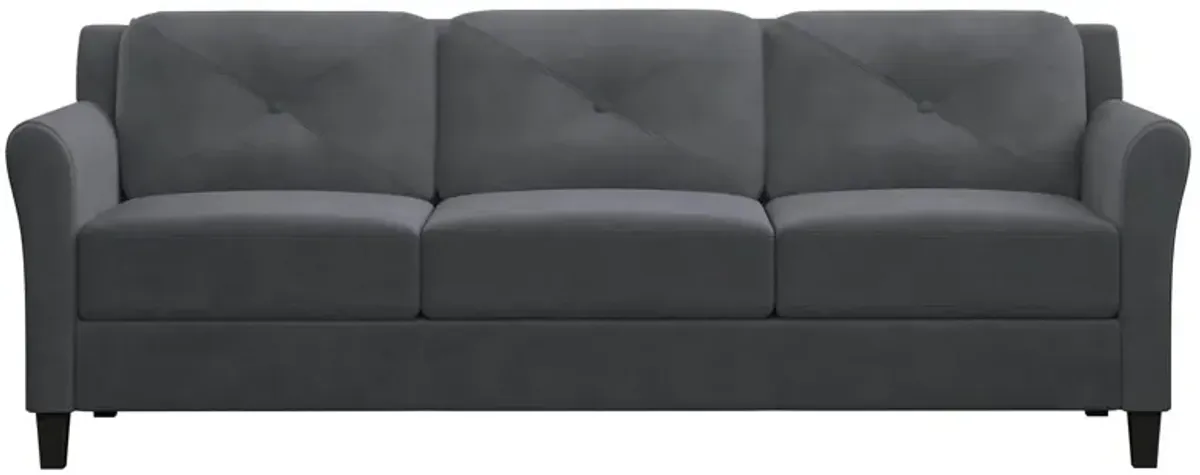 Kinsley Sofa in Dark Gray by Lifestyle Solutions