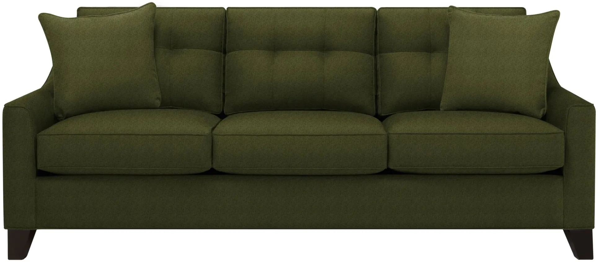 Carmine Sofa in Suede so Soft Pine by H.M. Richards
