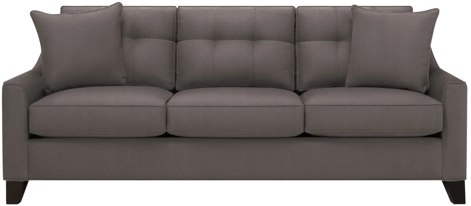 Carmine Sofa in Suede so Soft Slate by H.M. Richards