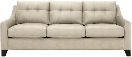 Carmine Sofa in Suede so Soft Vanilla by H.M. Richards