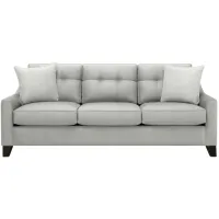 Carmine Sofa in Suede so Soft Platinum by H.M. Richards