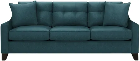 Carmine Sofa in Suede so Soft Lagoon by H.M. Richards