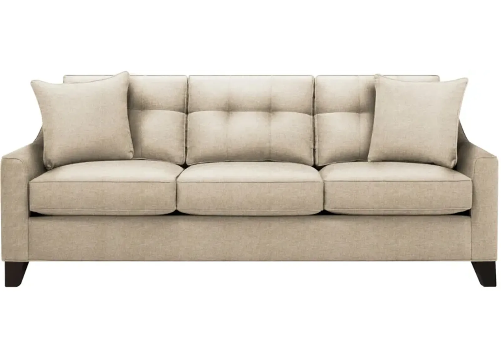 Carmine Sofa in Santa Rosa Linen by H.M. Richards