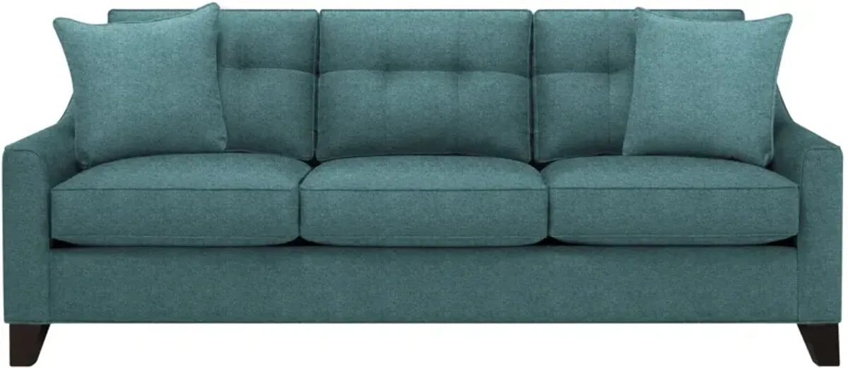 Carmine Sofa in Santa Rosa Turquoise by H.M. Richards