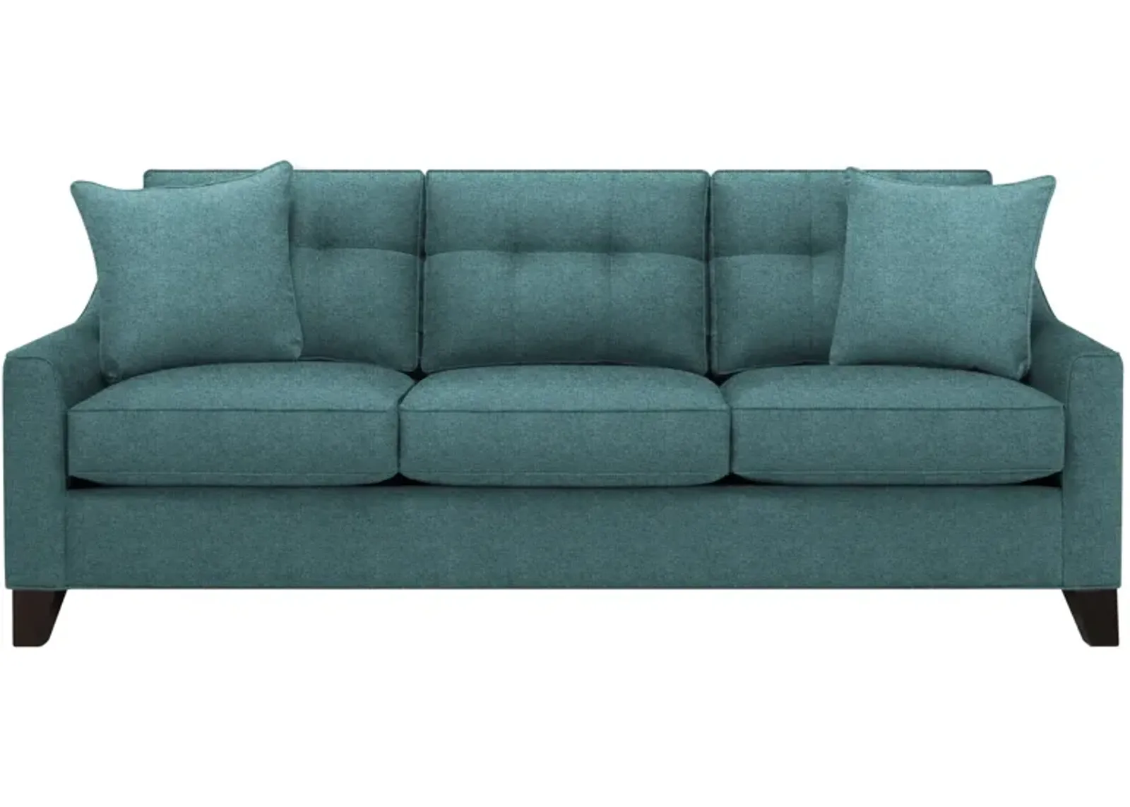 Carmine Sofa in Santa Rosa Turquoise by H.M. Richards