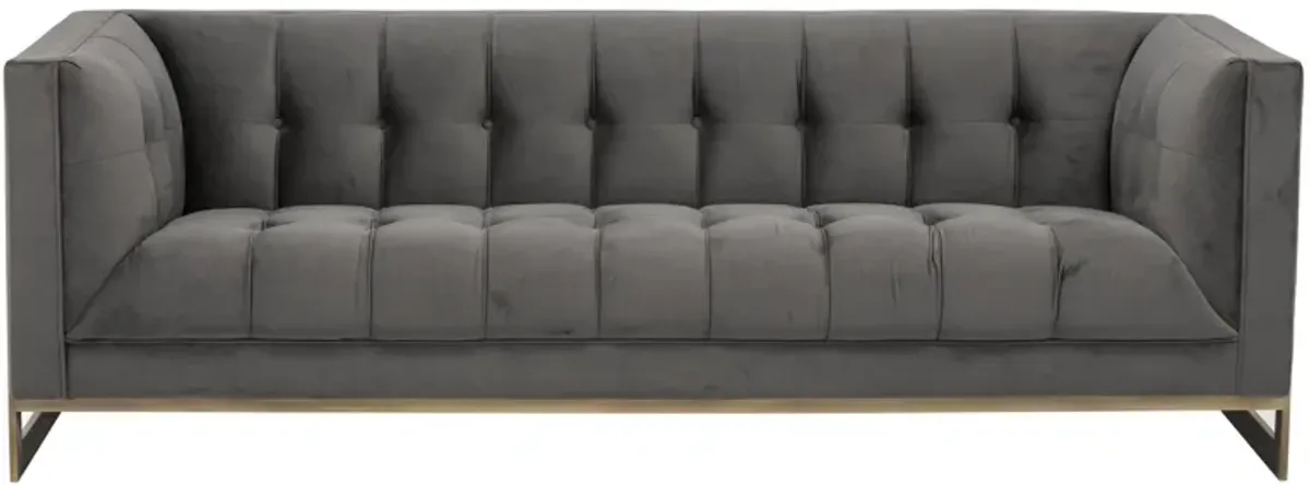 Ekon Sofa in Piccolo Pebble by Sunpan