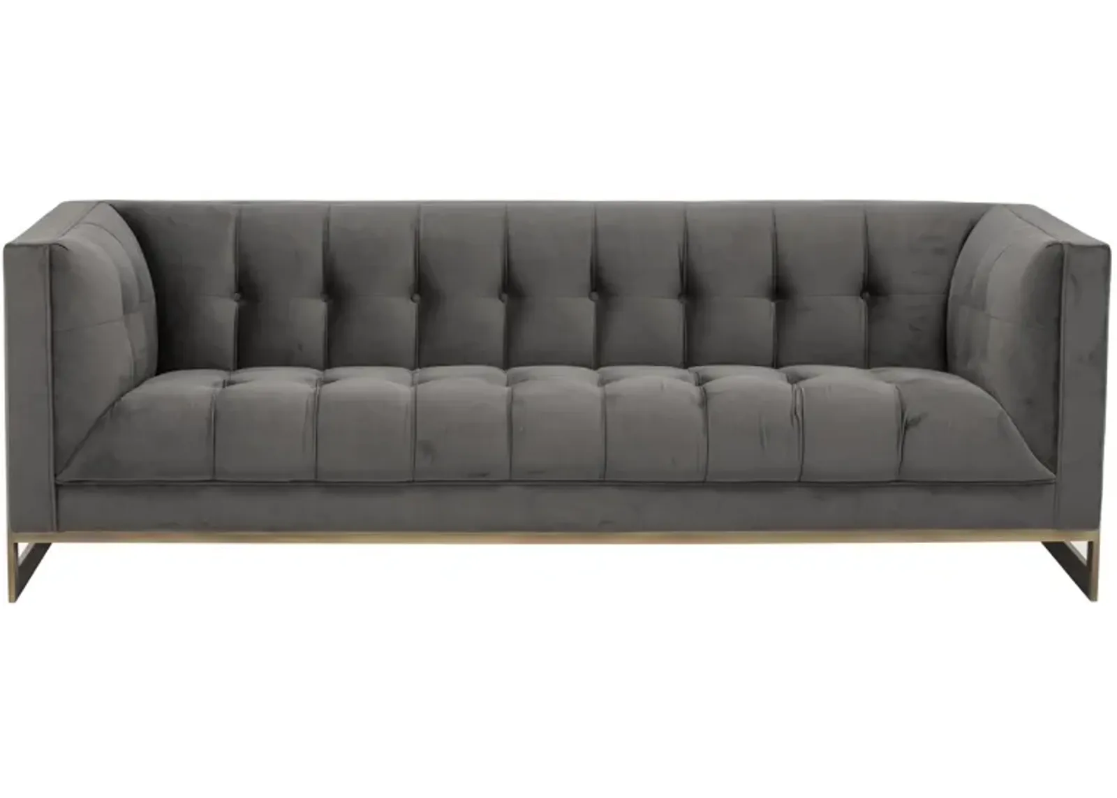 Ekon Sofa in Piccolo Pebble by Sunpan