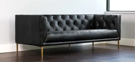 Westin Sofa in Vintage Black Night by Sunpan