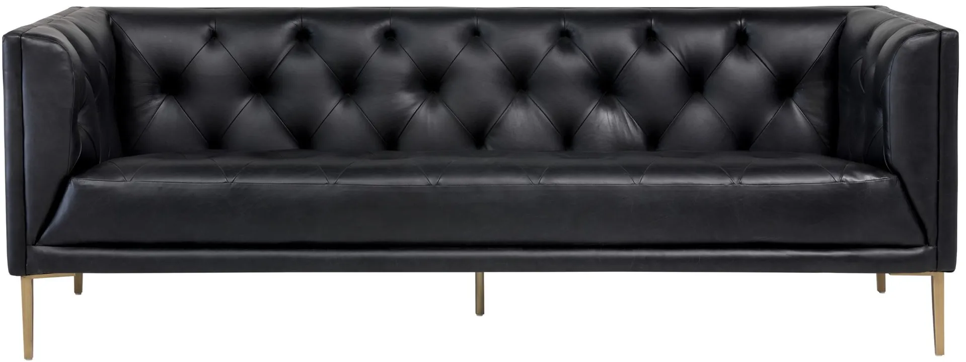 Westin Sofa in Vintage Black Night by Sunpan
