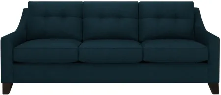 Carmine Sofa in Suede So Soft Midnight by H.M. Richards