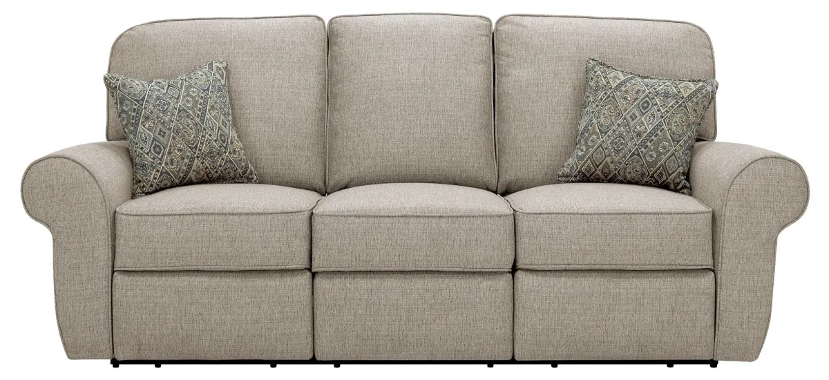 Stanton Chenille Wallaway Reclining Sofa in Sage by Lane Furniture