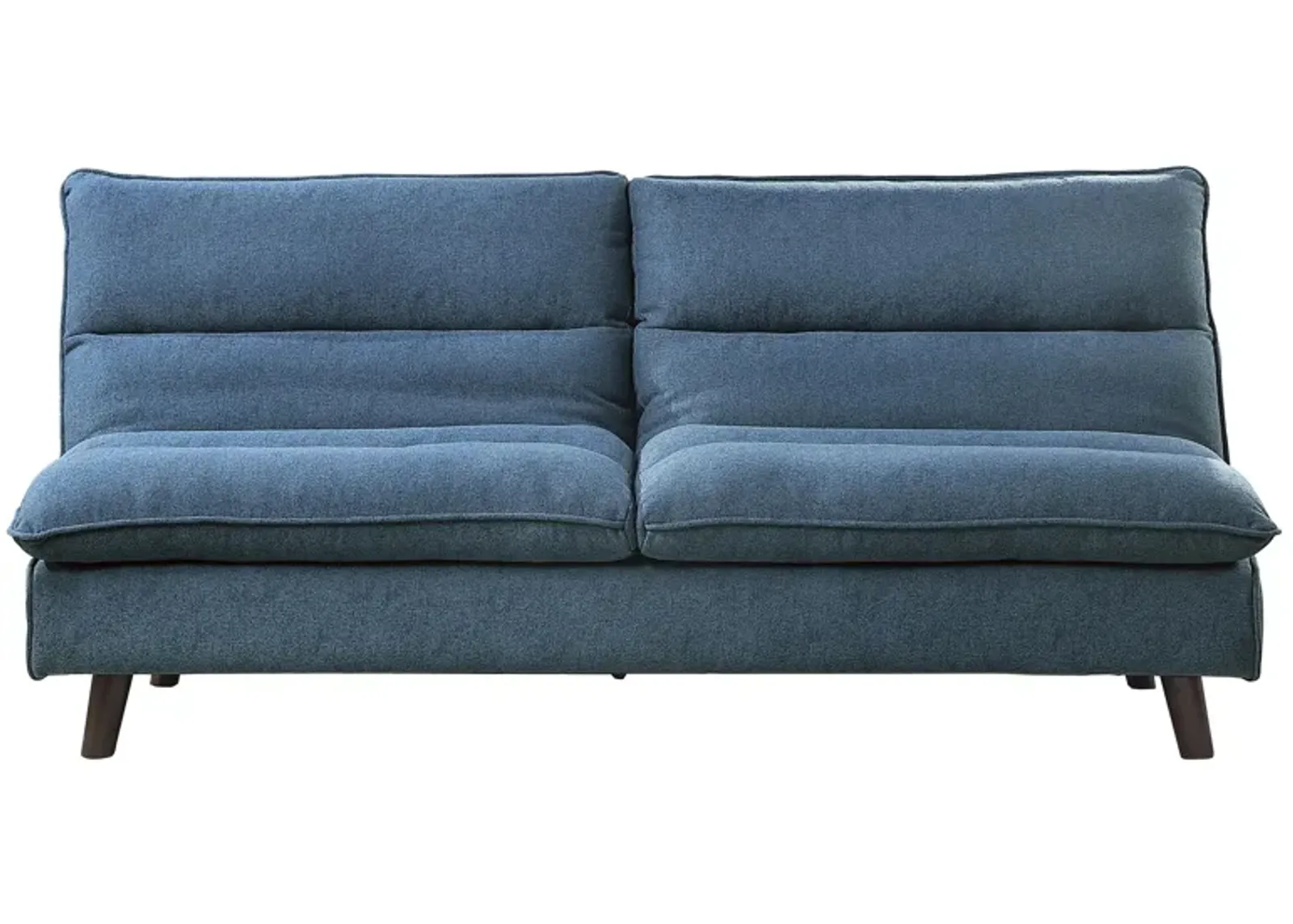 Croydon Klick Klak Sofa in Blue by Homelegance