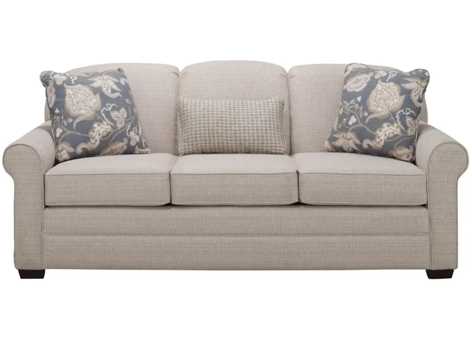 Petunia Sofa in Beige by Emeraldcraft