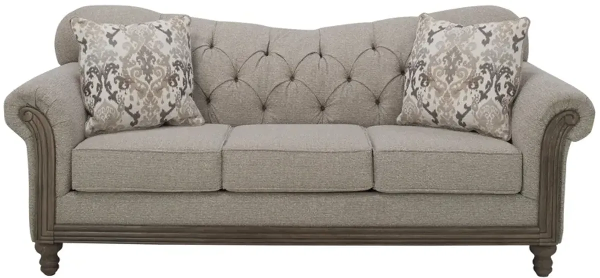 Torrey Sofa in Gray by Hughes Furniture